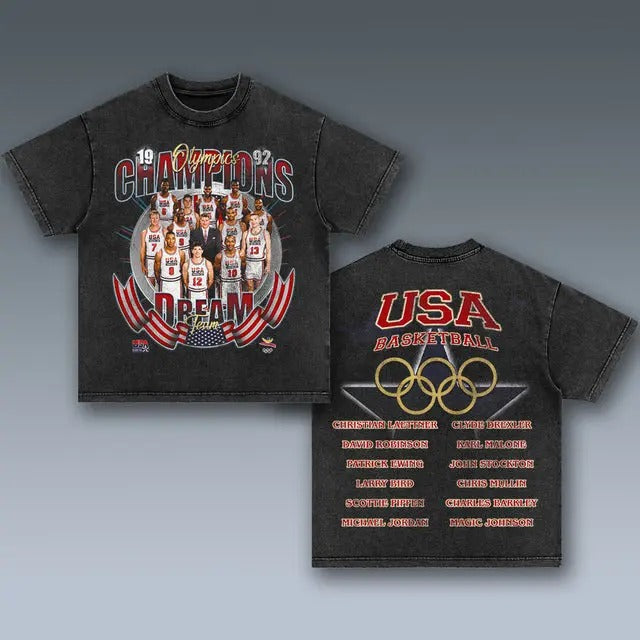 VINTAGE DREAM TEAM - Adult & Kids T-Shirts, Sweatshirts & Hoodies apparel design preview 1