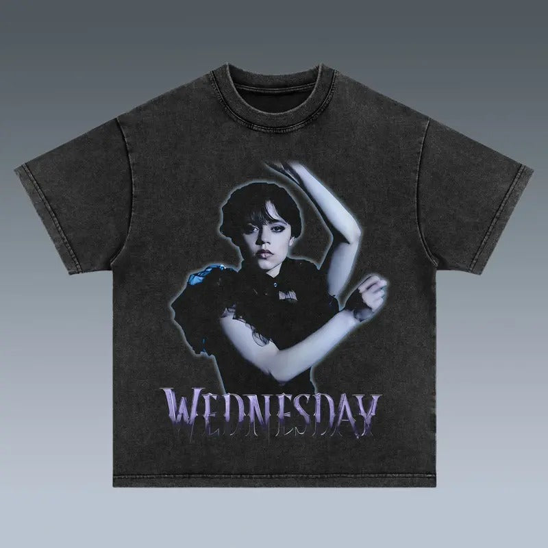 VINTAGE WEDNESDAY Trending Movie 90s Fans Him Her - Adult & Kids T-Shirts, Sweatshirts & Hoodies apparel design preview 1