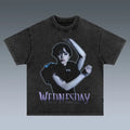 VINTAGE WEDNESDAY Trending Movie 90s Fans Him Her - Adult & Kids T-Shirts, Sweatshirts & Hoodies apparel design preview 1