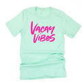 Vacay (Neon) Vacation Beach Summer Time - Adult & Kids T-Shirts, Sweatshirts & Hoodies apparel design preview 1