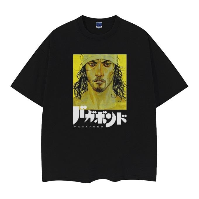 Vagabond "Musashi" Heavyweight Vintage 100% Cotton - Adult & Kids T-Shirts, Sweatshirts & Hoodies apparel design preview 1