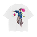 Vagabond "Slash Flowers" Heavyweight Vintage 100% - Adult & Kids T-Shirts, Sweatshirts & Hoodies apparel design preview 1