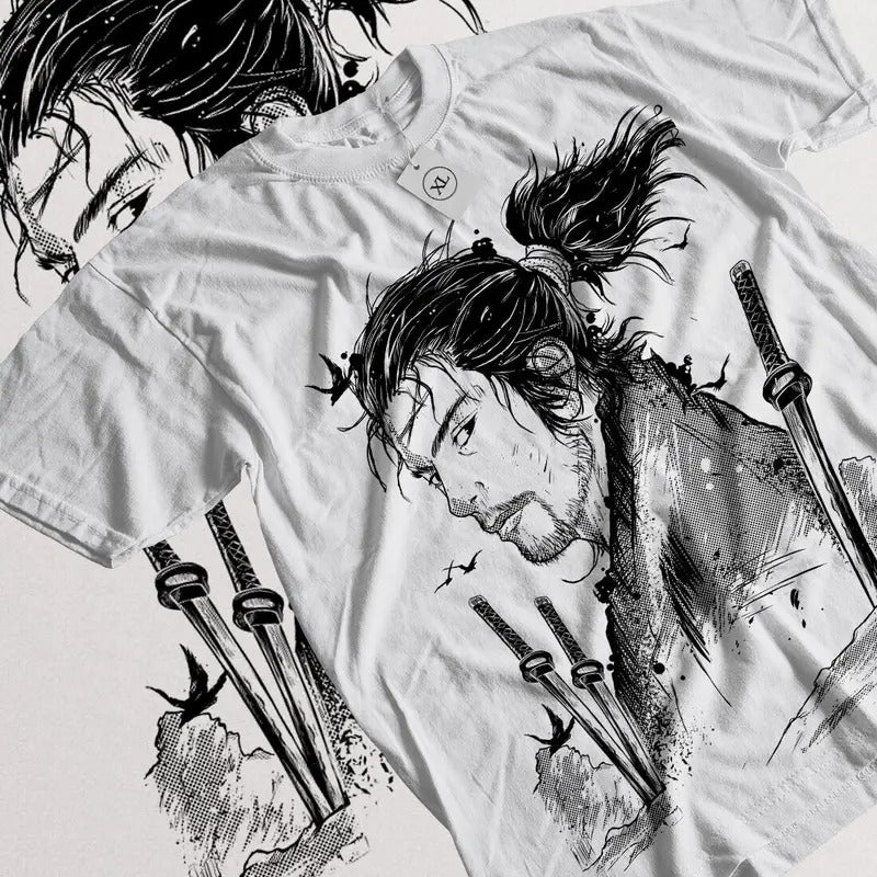 Vagabond S 4XL Musashi Miyamoto Matahachi Honiden - Adult & Kids T-Shirts, Sweatshirts & Hoodies apparel design preview 1