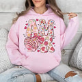 Valentine Amor Coquette Bow Funny Mexican Bread Lover - Adult & Kids T-Shirts, Sweatshirts & Hoodies apparel design preview 1