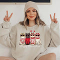 Valentine Cat Heart Love Valentines Lover Cute - Adult & Kids T-Shirts, Sweatshirts & Hoodies apparel design preview 1