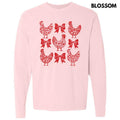 Valentine Chickens Comfort Colors - Adult & Kids T-Shirts, Sweatshirts & Hoodies apparel design preview 1