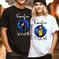 Valentine Couple Wybie Coraline Cute Movie - Adult & Kids T-Shirts, Sweatshirts & Hoodies apparel design preview 1