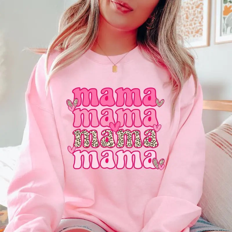 Valentine Mama Her - Adult & Kids T-Shirts, Sweatshirts & Hoodies apparel design preview 1