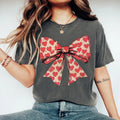 Heart Coquette Bow Cute Valentine Retro Her - Adult & Kids T-Shirts, Sweatshirts & Hoodies apparel design preview 1