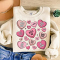 Valentines Candy Hearts Top - Adult & Kids T-Shirts, Sweatshirts & Hoodies apparel design preview 1