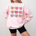 Conversation Hearts Cute Heart 02 - Adult & Kids T-Shirts, Sweatshirts & Hoodies apparel design preview 1