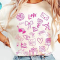 Best Friend Girlfriend Galentines Day Girly - Adult & Kids T-Shirts, Sweatshirts & Hoodies apparel design preview 1