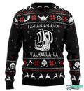 Valhalla Viking 3D Ugly Christmas Sweater - Holiday Gift product image