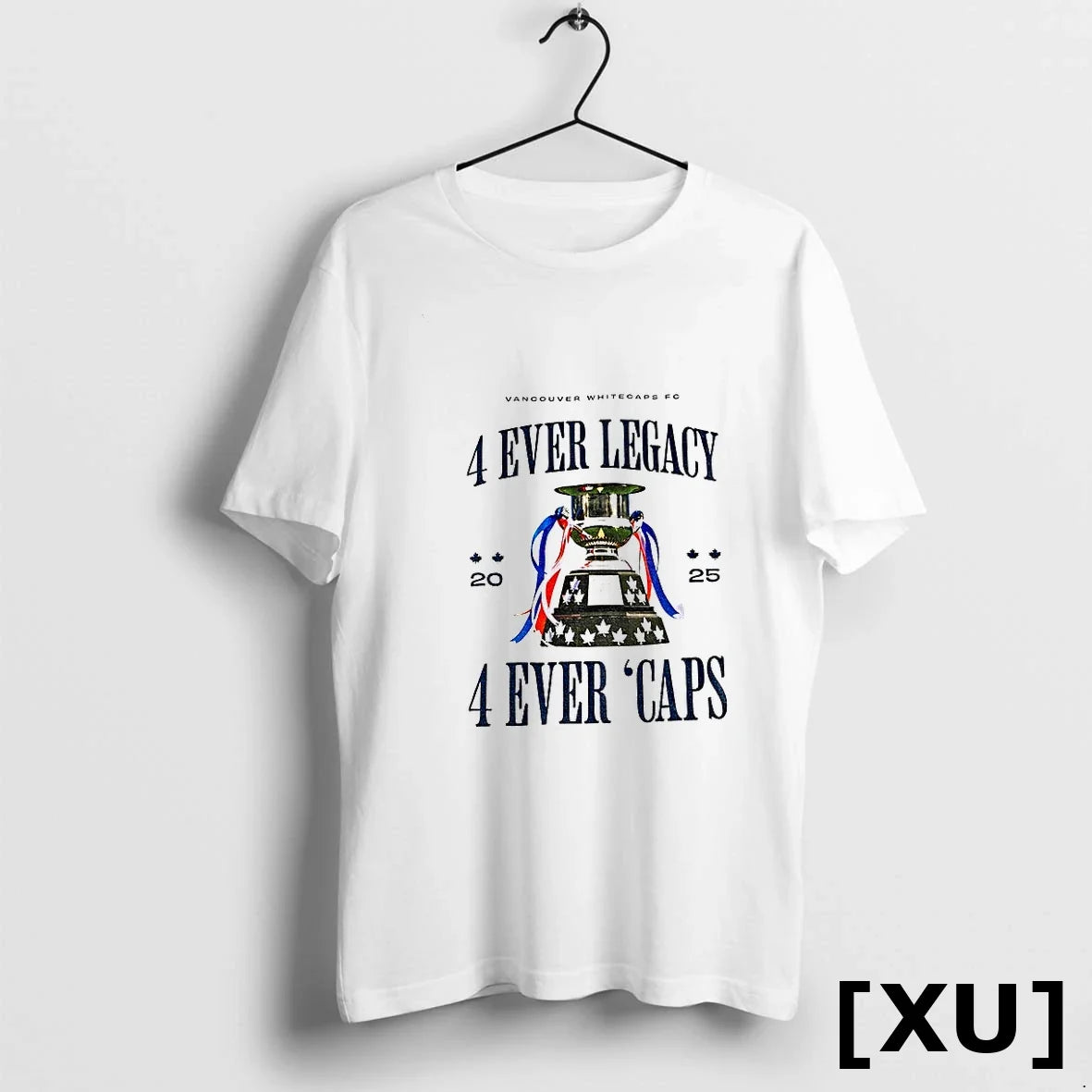 Vancouver Whitecaps Fc 4 Ever Legacy Caps 2025 - Adult & Kids T-Shirts, Sweatshirts & Hoodies apparel design preview 1