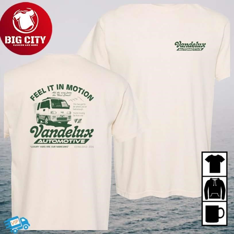 Vandelux Music Automotive Two Sided - Adult & Kids T-Shirts, Sweatshirts & Hoodies apparel design preview 1
