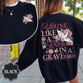Vanessa Graveyard 2 Sides Dark Romantasy Reader Hp - Adult & Kids T-Shirts, Sweatshirts & Hoodies apparel design preview 1