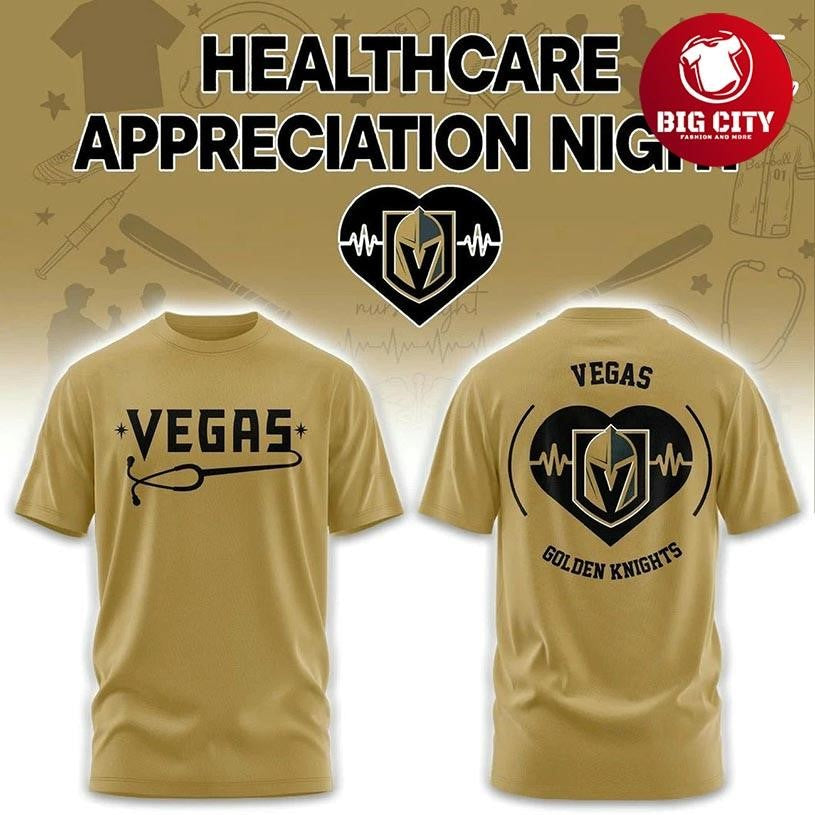 Vegas Golden Knights Healthcare Appreciation Night - Adult & Kids T-Shirts, Sweatshirts & Hoodies apparel design preview 1