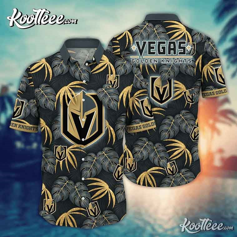 Vegas Golden Knights NHL Aloha Hawaiian - Adult & Kids T-Shirts, Sweatshirts & Hoodies apparel design preview 1