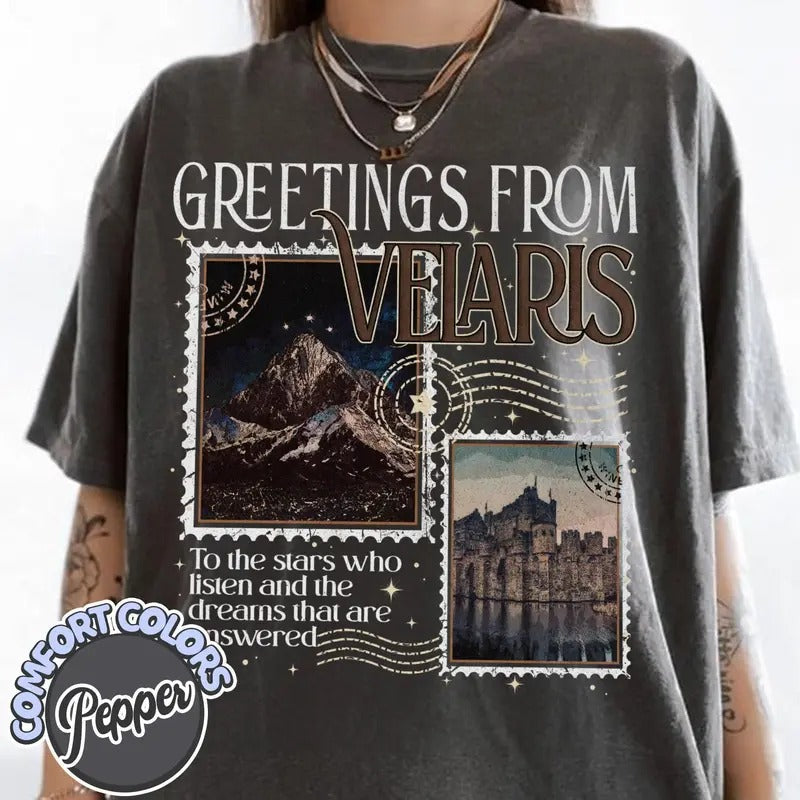 Velaris Acotar City Starlight Night Court Sjm D Funny - Adult & Kids T-Shirts, Sweatshirts & Hoodies apparel design preview 1