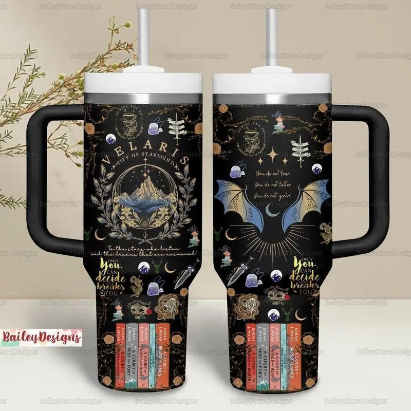 Velaris Acotar Tumbler 40 Oz City Starligh Cup Coffee - Adult & Kids T-Shirts, Sweatshirts & Hoodies apparel design preview 1