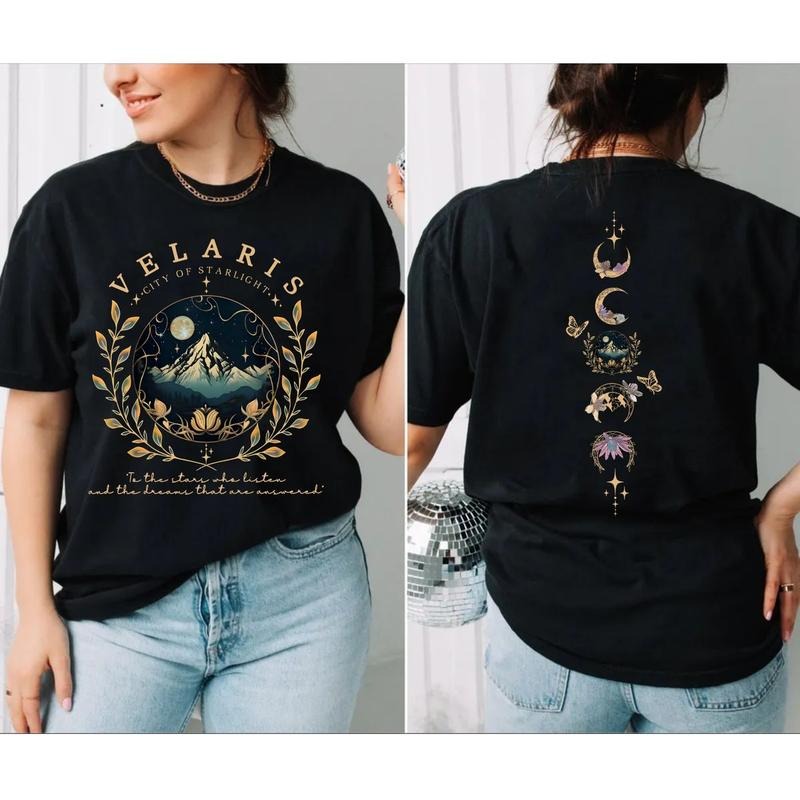 Velaris City Starlight Night Court Sjm Acotar Dreams - Adult & Kids T-Shirts, Sweatshirts & Hoodies apparel design preview 1