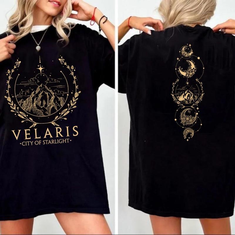 Velaris City Starlight Two Sided Acotar Night Court - Adult & Kids T-Shirts, Sweatshirts & Hoodies apparel design preview 1