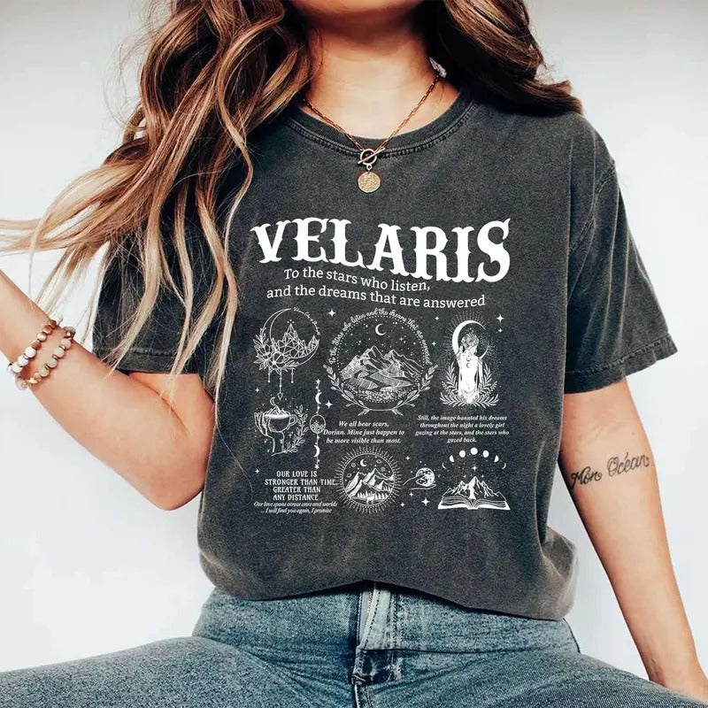 Velaris City Starlight Night Court SJM ACOTAR - Adult & Kids T-Shirts, Sweatshirts & Hoodies apparel design preview 1