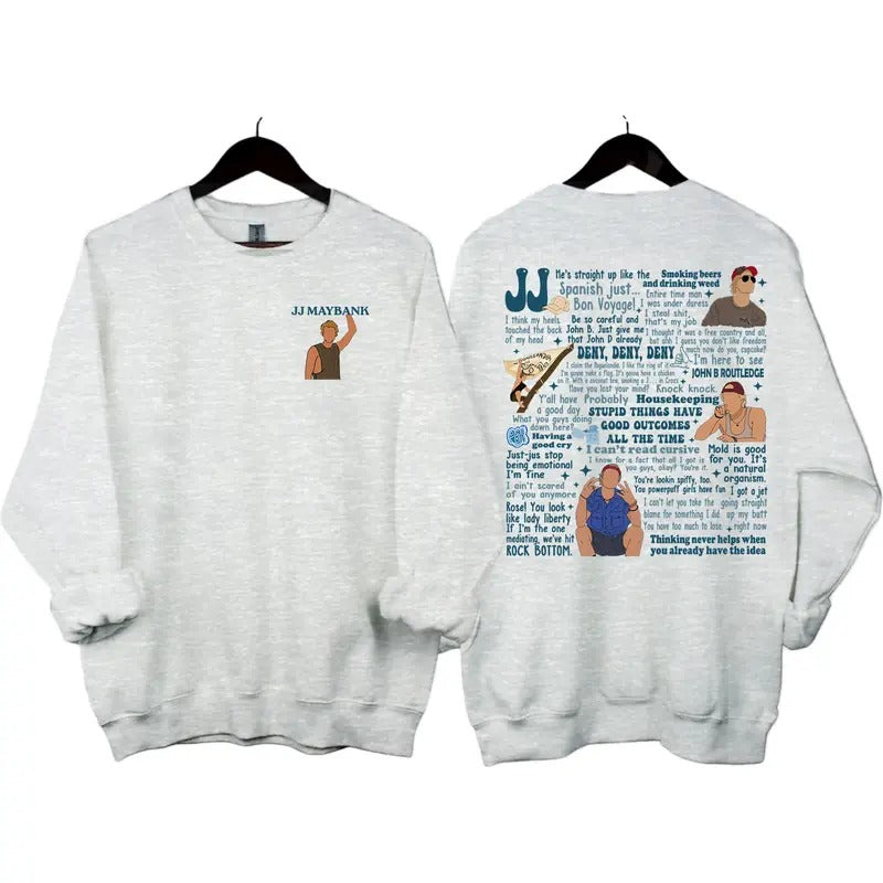 Ver 2 JJ Maybank 24 Sayings Lines Outer Banks OBX4 - Adult & Kids T-Shirts, Sweatshirts & Hoodies apparel design preview 1