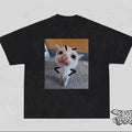 Very Angry Cat Silly Funny Meme - Adult & Kids T-Shirts, Sweatshirts & Hoodies apparel design preview 1