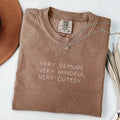 Very Demure Strong Trending Words - Adult & Kids T-Shirts, Sweatshirts & Hoodies apparel design preview 1