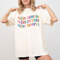 Very Demure Mindful Cutesy Comfort Colors Funny - Adult & Kids T-Shirts, Sweatshirts & Hoodies apparel design preview 1