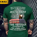 Veteran Only Two Defining Forces Have Ever Offered - Adult & Kids T-Shirts, Sweatshirts & Hoodies apparel design preview 1