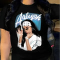 Vibrant Portrait Print Graphics Top Womenswear - Adult & Kids T-Shirts, Sweatshirts & Hoodies apparel design preview 1