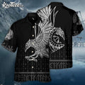Viking Raven Odin Norse Mythology Hawaiian - Adult & Kids T-Shirts, Sweatshirts & Hoodies apparel design preview 1
