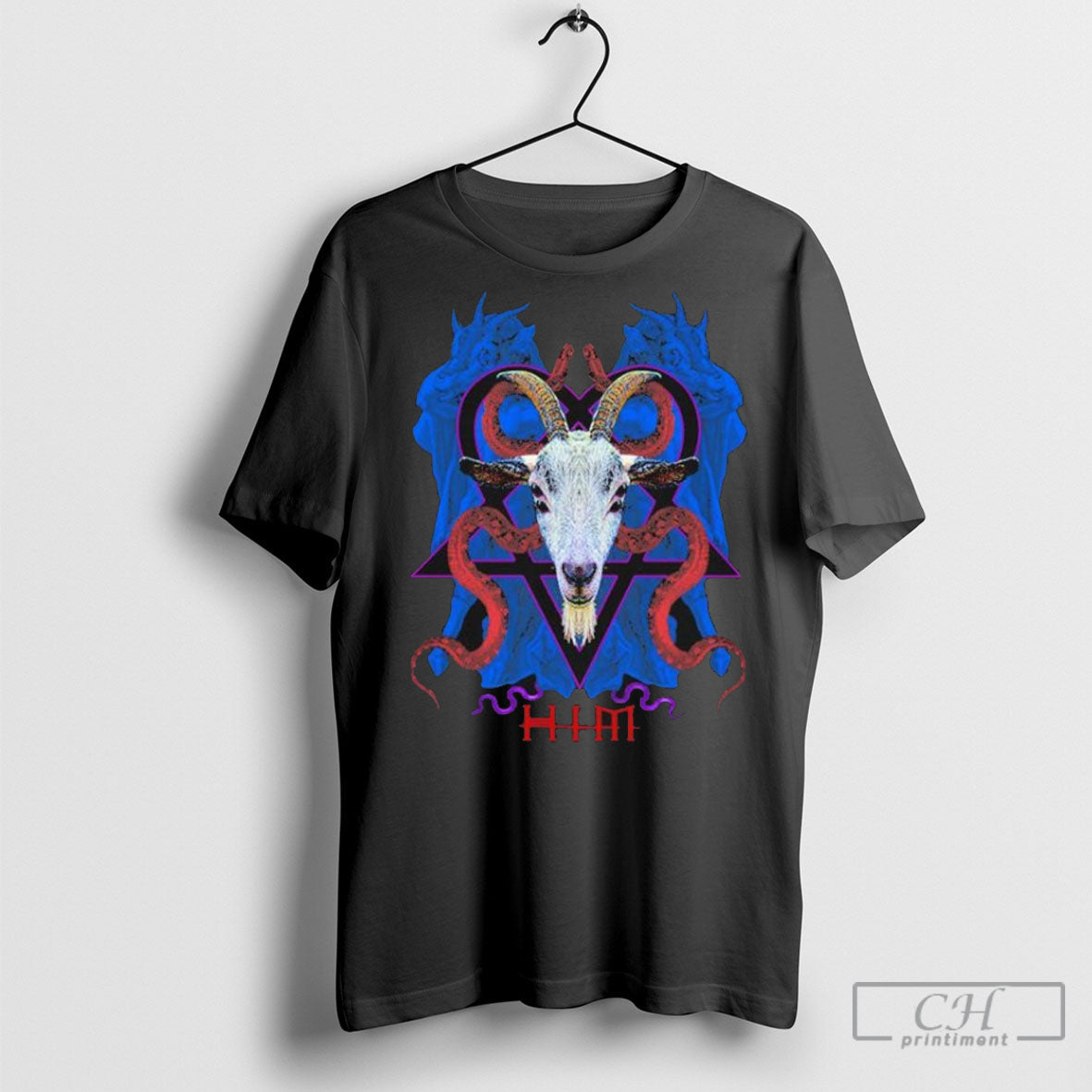 Ville Valo Heartagram True Finnish Love Metal - Adult & Kids T-Shirts, Sweatshirts & Hoodies apparel design preview 1