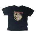 Vinatage Courage Dog Baby Gothic Emo Girl Tops Cute - Adult & Kids T-Shirts, Sweatshirts & Hoodies apparel design preview 1