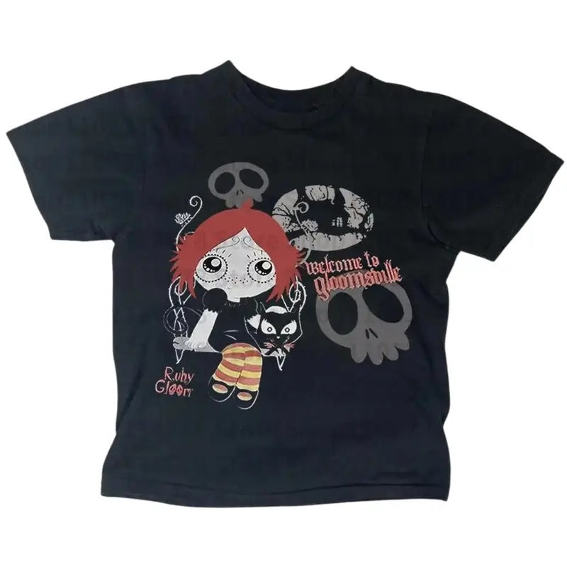 Vinatage Ruby Gloom Baby Retrto Y2k Vintage Casual - Adult & Kids T-Shirts, Sweatshirts & Hoodies apparel design preview 1