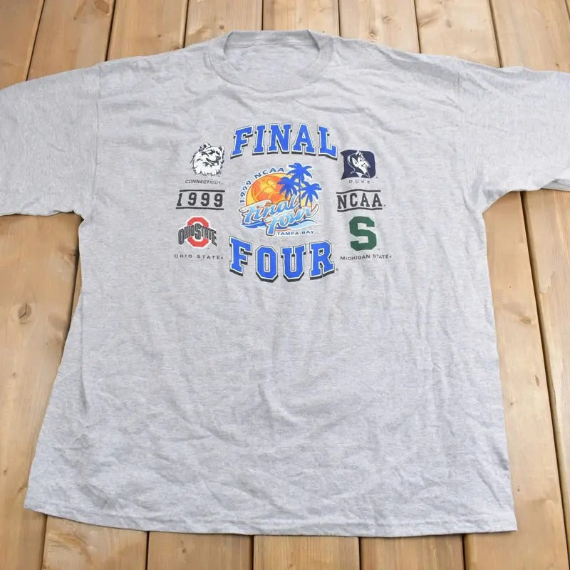 Vintage 1999 NCAA Final Four Collegiate Logo Athletic - Adult & Kids T-Shirts, Sweatshirts & Hoodies apparel design preview 1