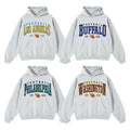 Vintage 90s All Team National Football Sport Grey - Adult & Kids T-Shirts, Sweatshirts & Hoodies apparel design preview 1