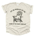 Vintage 90s Funny Racoon Meme Classic Cotton - Adult & Kids T-Shirts, Sweatshirts & Hoodies apparel design preview 1