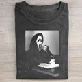 Vintage 90s Ghostface Scream Halloween Funny Horror - Adult & Kids T-Shirts, Sweatshirts & Hoodies apparel design preview 1