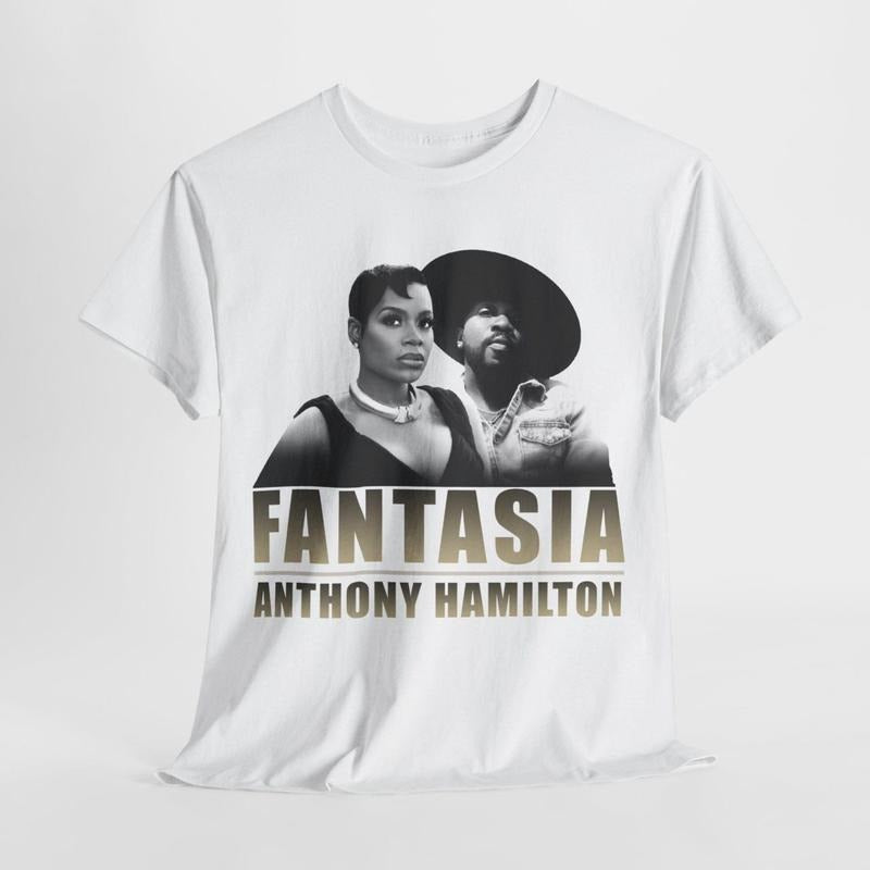 Vintage 90s Anthony Hamilton Fantasia 2025 Tour Fans - Adult & Kids T-Shirts, Sweatshirts & Hoodies apparel design preview 1