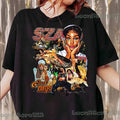 Vintage 90s SZA Good Days Retro American Rapper Rap - Adult & Kids T-Shirts, Sweatshirts & Hoodies apparel design preview 1