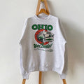 Vintage 90s Ohio University Bobcats Christmast Fan - Adult & Kids T-Shirts, Sweatshirts & Hoodies apparel design preview 1