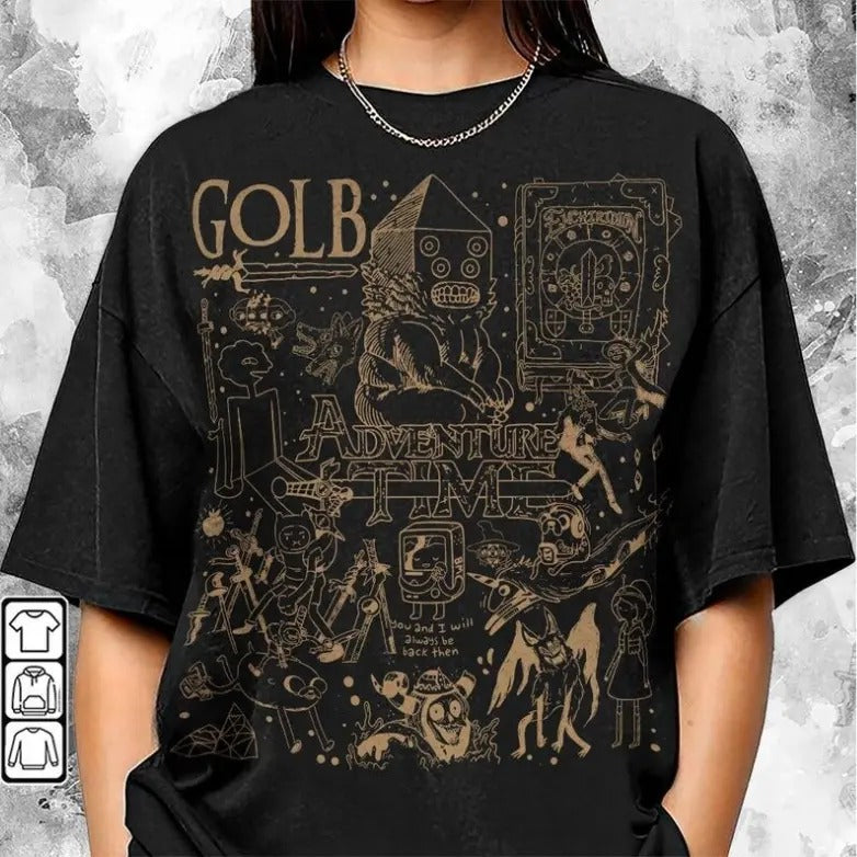 Vintage Adventure Time Top Womenswear Underwear - Adult & Kids T-Shirts, Sweatshirts & Hoodies apparel design preview 1