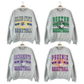 Vintage All Team Basketball Retro 90s Fans - Adult & Kids T-Shirts, Sweatshirts & Hoodies apparel design preview 1