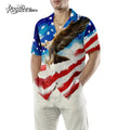 Vintage American Flag Eagle Hawaiian - Adult & Kids T-Shirts, Sweatshirts & Hoodies apparel design preview 1