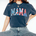 Vintage American Mama Mom Cotton Casual Polyeste - Adult & Kids T-Shirts, Sweatshirts & Hoodies apparel design preview 1