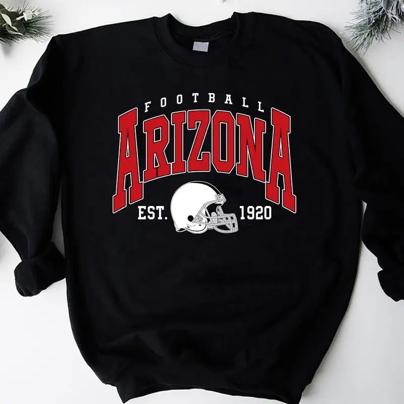 Vintage Arizona Football Retro Game Day - Adult & Kids T-Shirts, Sweatshirts & Hoodies apparel design preview 1