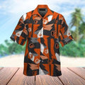 Vintage Baltimore Orioles Tropical Hawaiian Button - Adult & Kids T-Shirts, Sweatshirts & Hoodies apparel design preview 1
